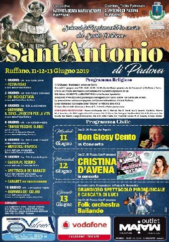 Sant'Antonio da Padova. Festa a Ruffano