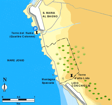 Mappa Montagna spaccata