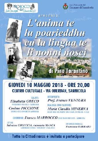 L'anima te lu poarieddhu cu la lingua te li nonni nosci