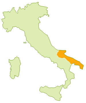 Cartina dell'Italia